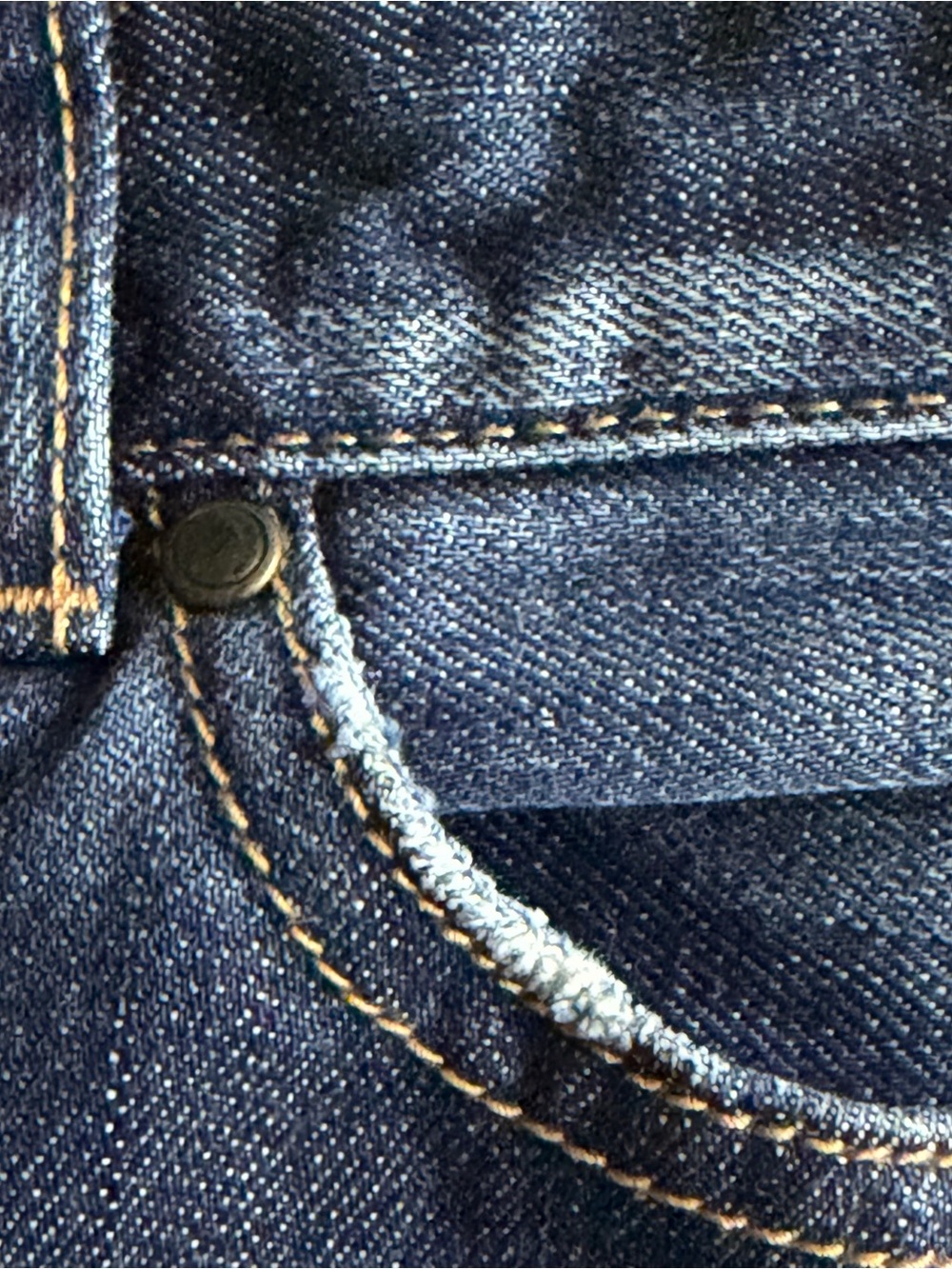 Vtg London Jeans Womens 6 30x32 Medium Wash Mid Rise Straight Distressed Denim - Picture 10 of 12
